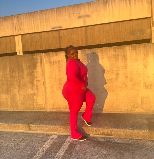 LKC Pink Flared Active Pants