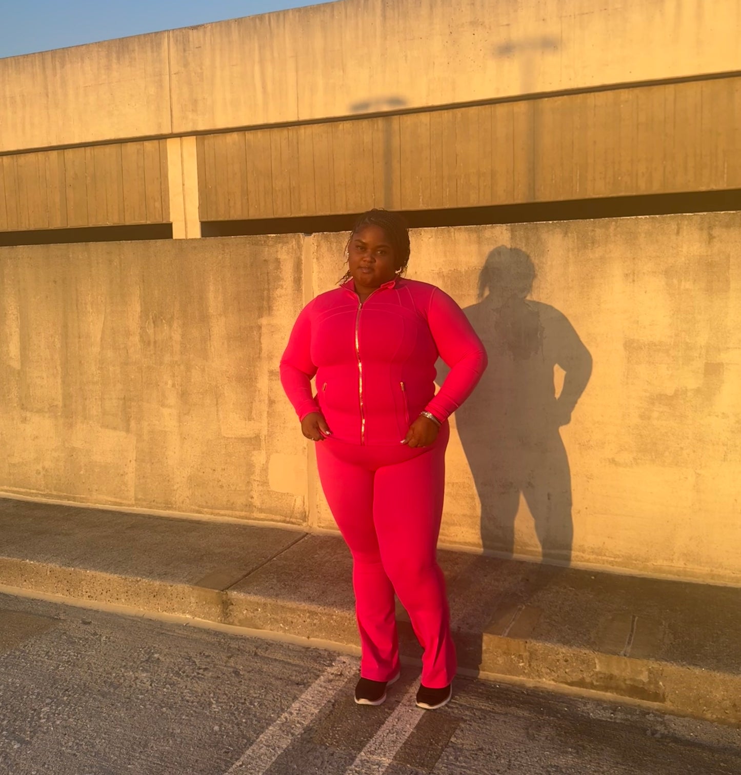 LKC Pink Flared Active Pants
